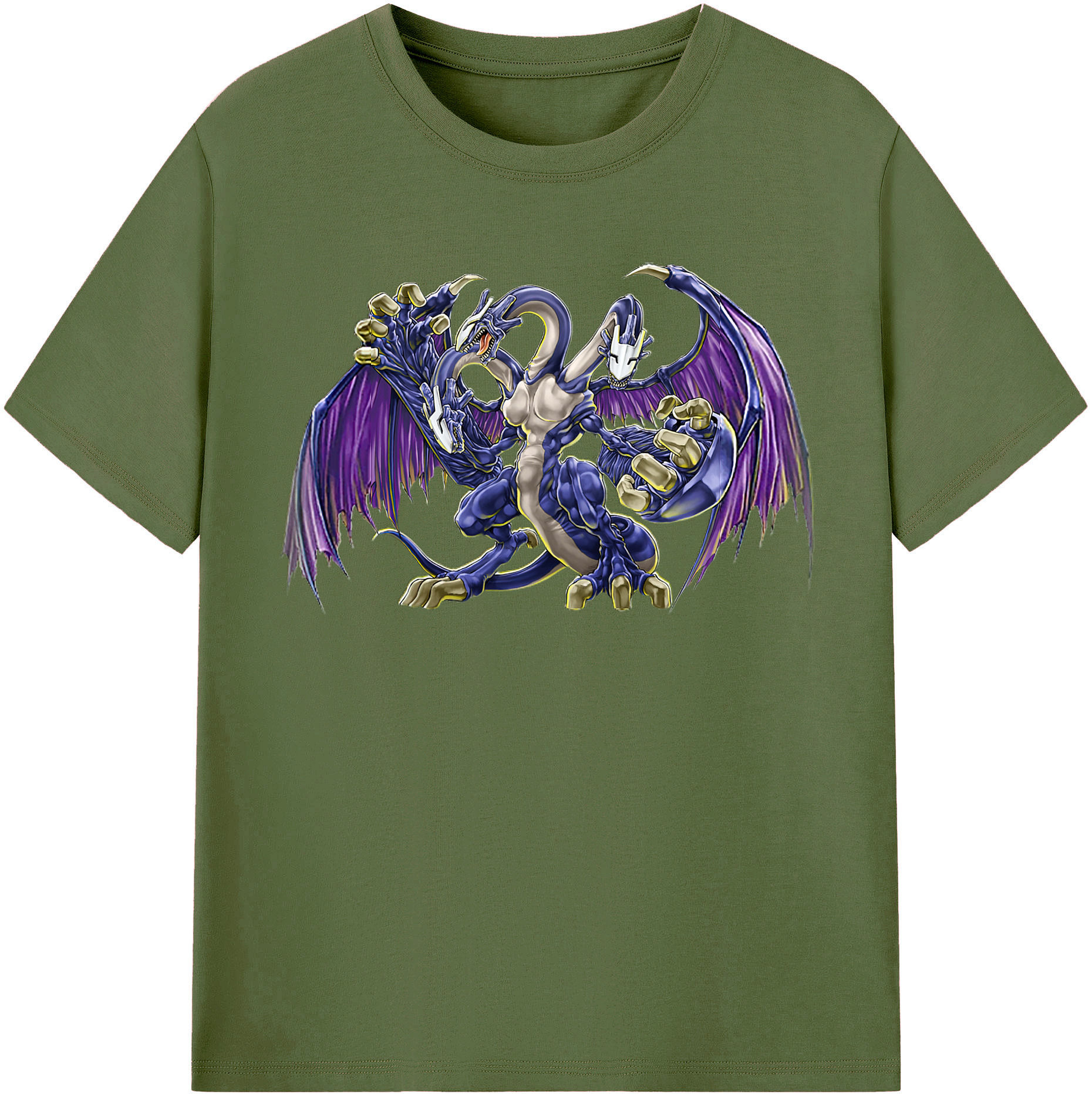 （画像用） 遊☆戯☆王 Yu-Gi-Oh! 綿100％半袖Tシャツ（フロントプリント）